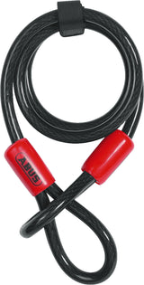 Abus Cobra 12/120 Cavo in Acciaio Nero