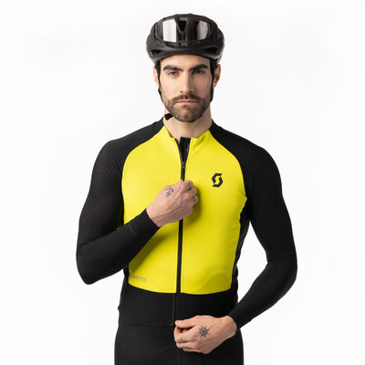 Chaqueta Scott RC Pro Warm Hybrid GTX Windstopper Hombre Negro/Sulphur Yellow #3
