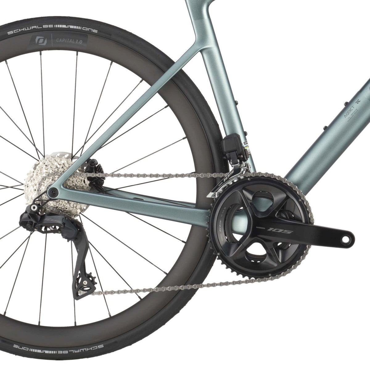 Bicicletas Carretera Scott Addict RC 30 (tw) 2026 Whale Grey #4