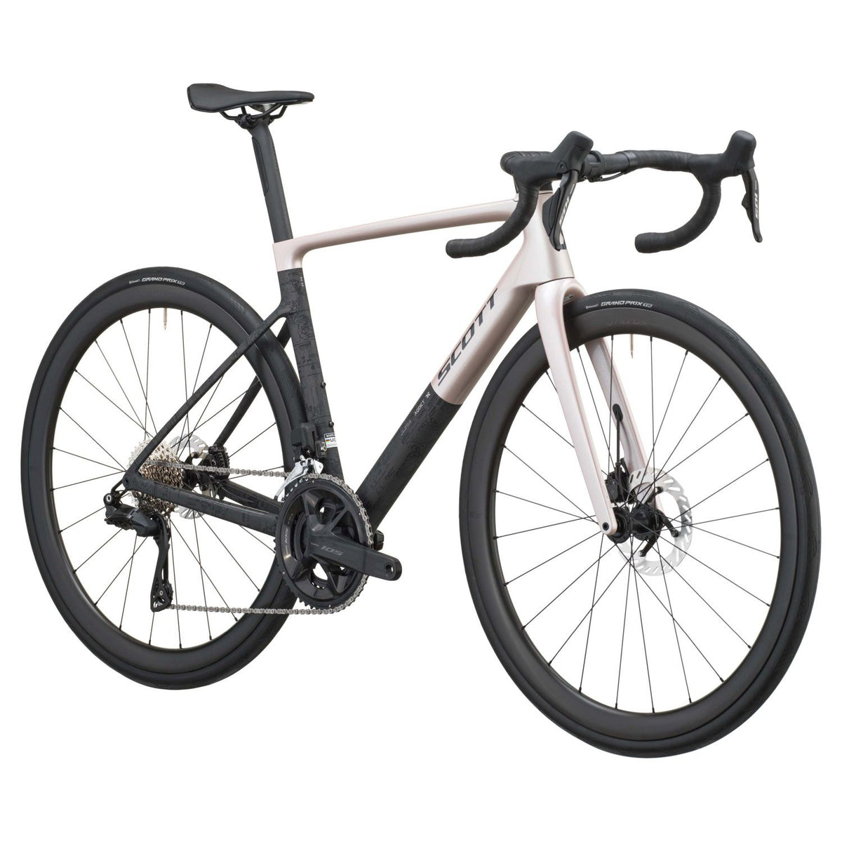 Bicicletas Carretera Scott Addict RC 30 2027 Champagne Pink/Carbon Black