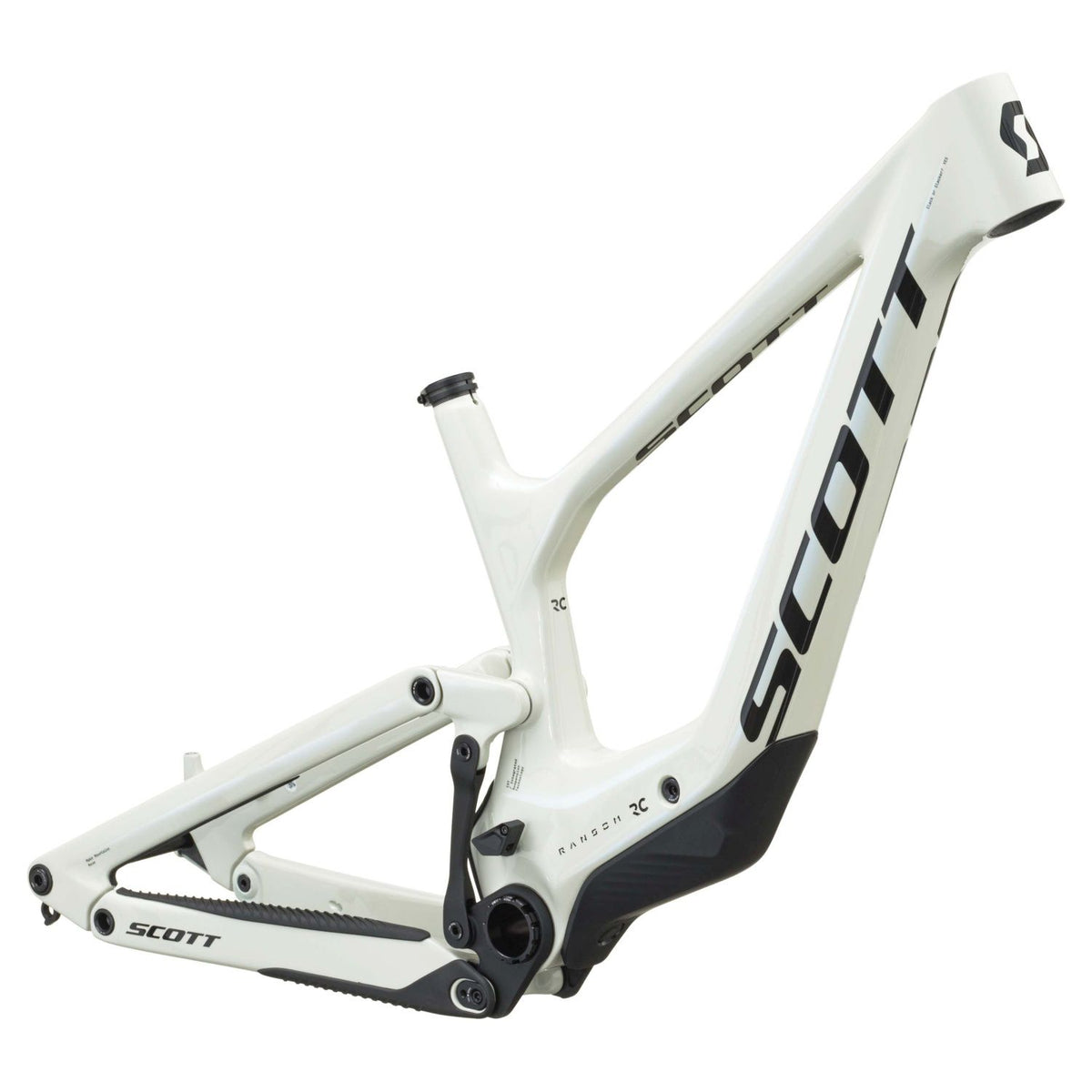 Cuadros Bicicleta MTB Cuadro Amortiguador Scott Ransom RC 2027 Foggy Grey