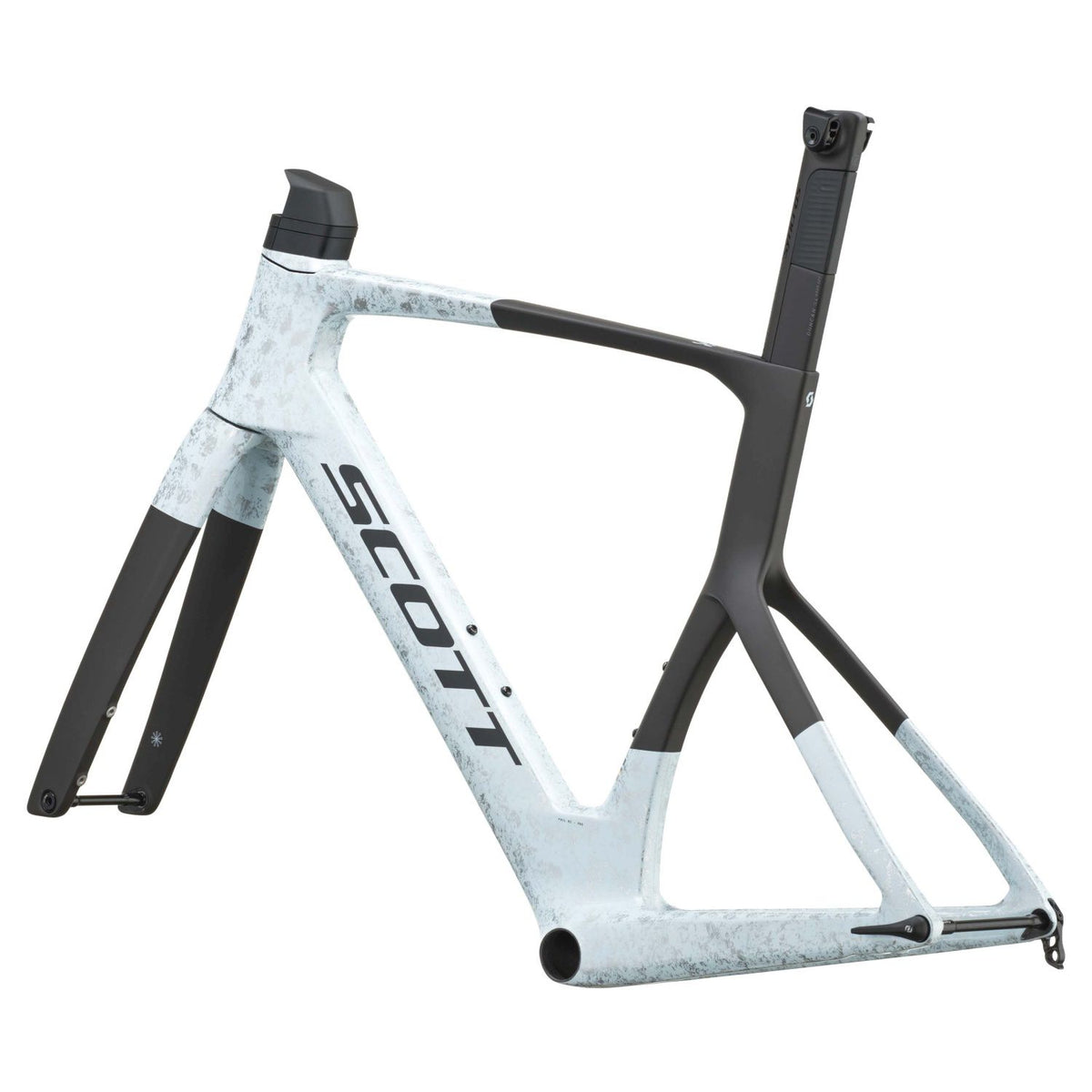 Cuadros Bicicleta Carretera Cuadro Scott Foil RC Pro 2027 Rush White/Carbon Black #3