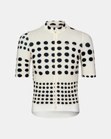 Pas Normal Studios Essential Uomini's Short Sleeve Jersey Dot Off Bianco