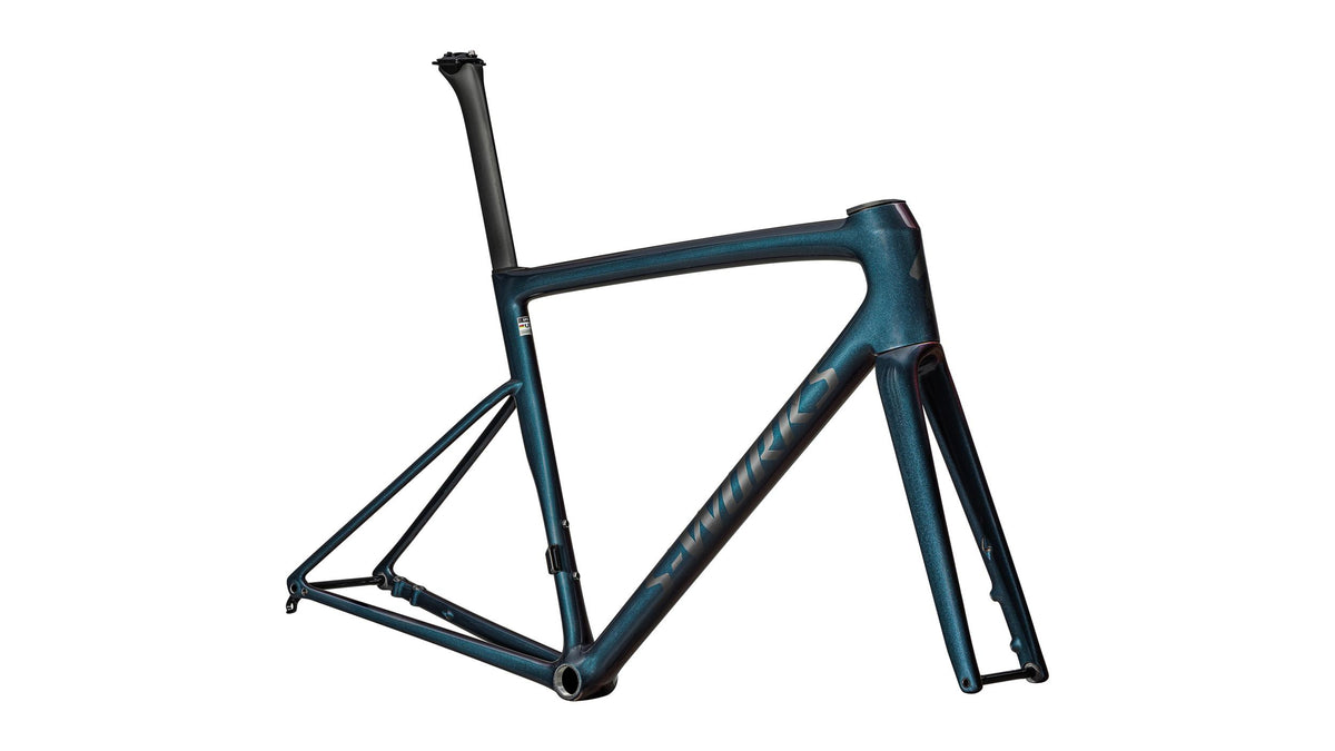 S-Works Tarmac SL8 Cuadro Carretera Specialized 2025 Gloss Red To Black Pearl Over Deep Lake Metallic/Satin Metallic Obsidian