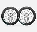 Oquo Road Wheelset RA80LTD CS Shimano HG Escape Green Gloss