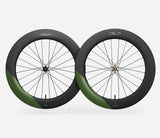 Oquo Road Wheelset RA80LTD Sram XDR Racing Green Matt