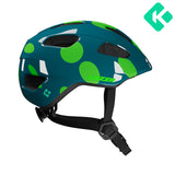 Lazer Helm Nutz 2.0 KC CE-CPSC Kinder Green Dots