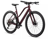 Bicicletas Eléctricas eUrbanas Orbea Vibe Mid H10 2024 Metallic Burgundy Red Gloss