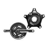 Quarq DZero 110 Bcd Dub 52/36t Carbon Powermeter-Kurbelgarnitur Ohne Innenlager 170mm Schwarz