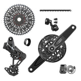 Sram X0 T-Type Eagle AXS Electronic Group E-MTB Bosch Isis 160mm 36t 1x12s Black