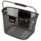 Klickfix Mini M Przedni Koszyk Siatkowy 29x20x19cm Czarny