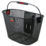 Klickfix Fine Mesh Przedni Koszyk Bez Adaptera 16L Czarny