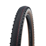 Reifen Schwalbe Thunder Burt HS451 Evolution Super Race Addix Speed Tubeless Faltbar Schwarz/Braun