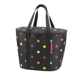 Bolsa Térmica Cesta Klickfix Reisenthel Iso 16L 34x26x25cm Negro/Puntos