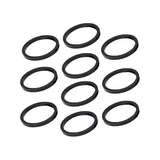 Deda Ohjaustanko Välilevysarja 1-1/8" 3mm 10 kpl Musta Alumiini