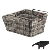 Klickfix Structura GT Clip Tylny Koszyk Pleciony 18L 44x24x20cm Szary