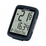 Computador de Ciclismo Sigma BC 8.0 Com Fio Preto