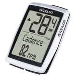Computador de Bicicleta Sigma BC 12.0 STS Cad Sensor de Cadência Sem Fio Branco