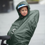 Hamax Vandtæt Poncho til Børnecykelsæde Grøn