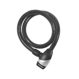 Lucchetto a Cavo OXC Hoop 15 0.8mx15mm Nero