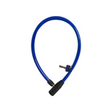 Lucchetto a Cavo Oxford Hoop4 4x600mm Blu
